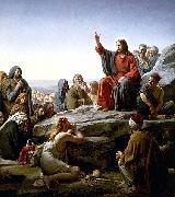 Carl Heinrich Bloch The Sermon on the Mount by Carl Heinrich Bloch oil on canvas